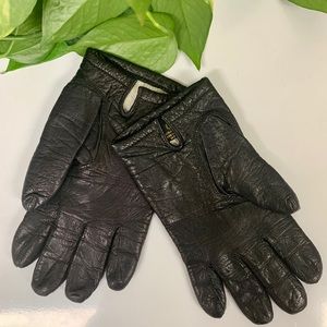 Vintage Leather Gloves Sz 7.5
